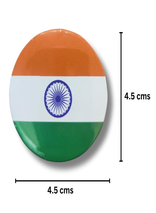 VERYFIRSTTALE India Flag Badges | Lapel Pin | Independence Day and Republic Day Celebrations | Indian Souvenirs | India Republic Day Badges | Apparel Pin (2) - Image 4
